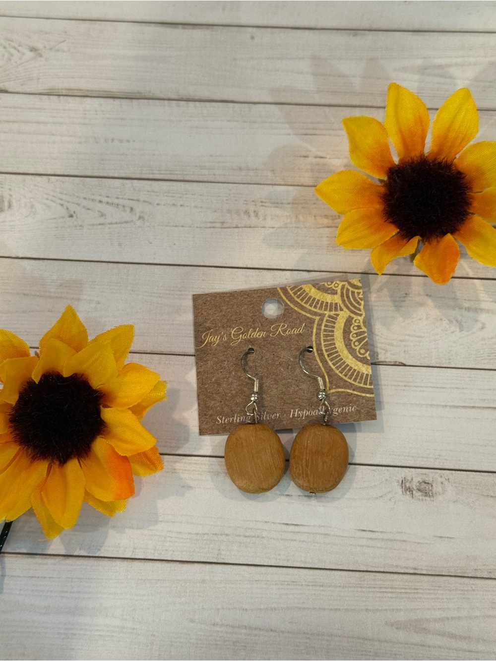 Wood Earrings